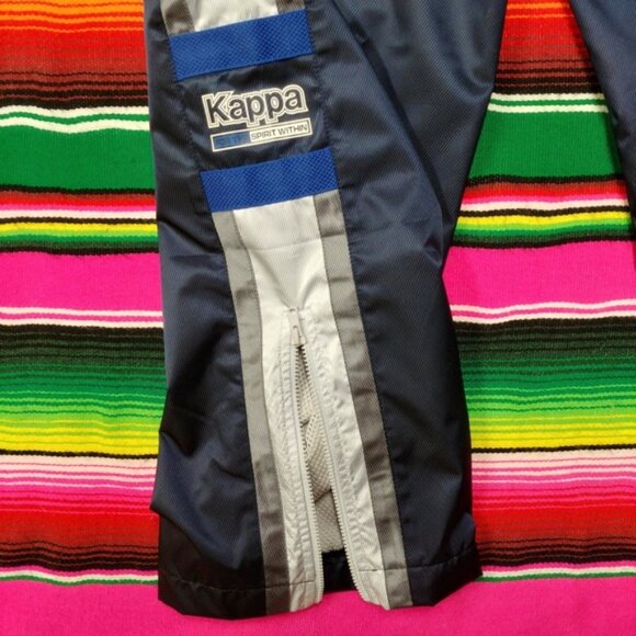 Vintage Kappa Tracksuit Set Top & Pants Men S Logos 90s Retro Swishy Japan Made - Picture 16 of 16